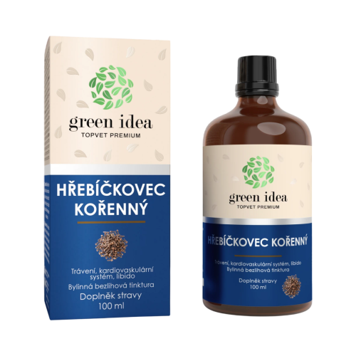 Klinčekovec – bezliehová tinktúra 100 ml – Green idea