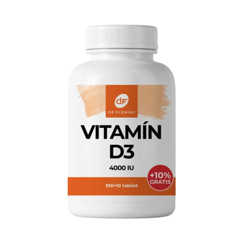 Vitamín D3 4000IU - 110 tabliet - Dr. Fleming