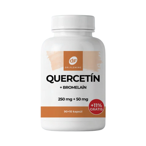Quercetín + Bromelaín - 100 kapsúl - Dr. Fleming