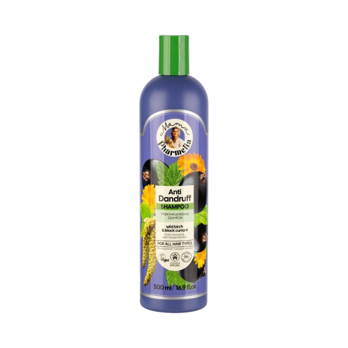 Šampón proti lupinám s brezou a čiernou ríbezľou - 500 ml - Mama Pharmelia