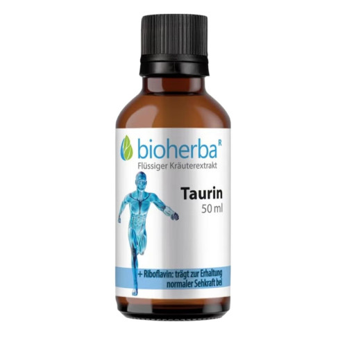 Taurín - tinktúra kvapky - 100 ml - Bioherba