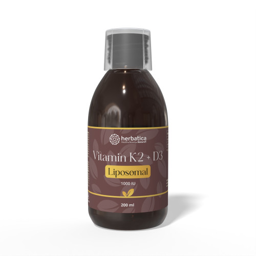 Lipozomálny Vitamín K2 + D3 - 200 ml 