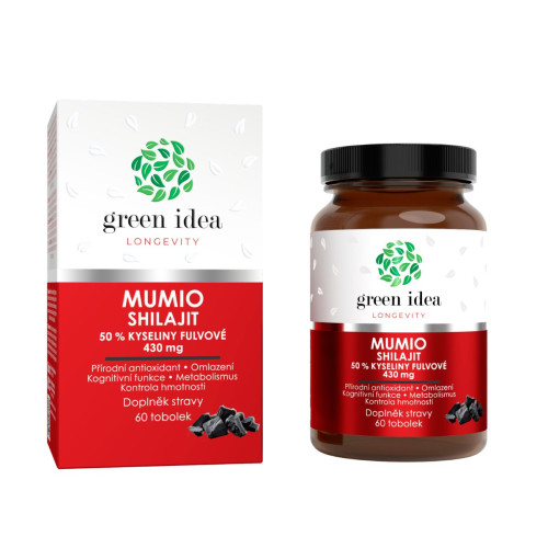 Mumio Shilajit - 60 kapsúl - Green idea