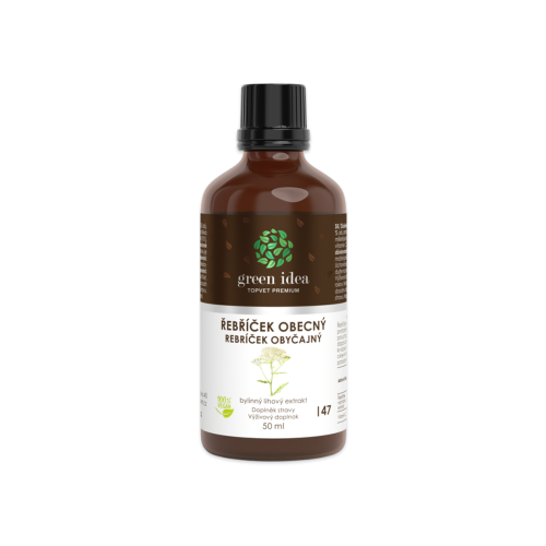 Rebríček obyčajný tinktúra – kvapky 50 ml – Green idea
