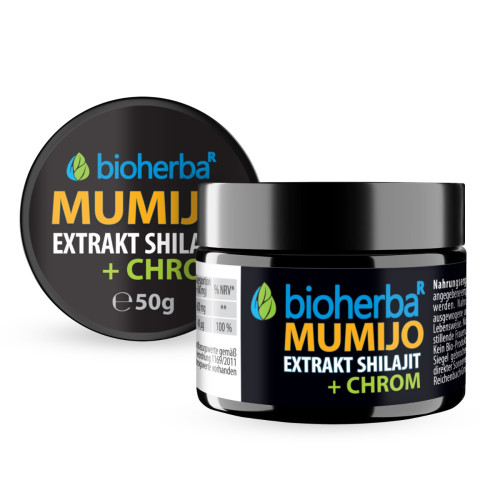 Mumio extrakt Shilajit - 50 g - Bioherba Mumio extrakt Shilajit - 50 g - Bioherba