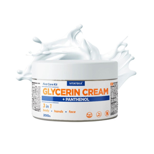 Glycerínový krém s pantenolom - 200 g - Vitateka
