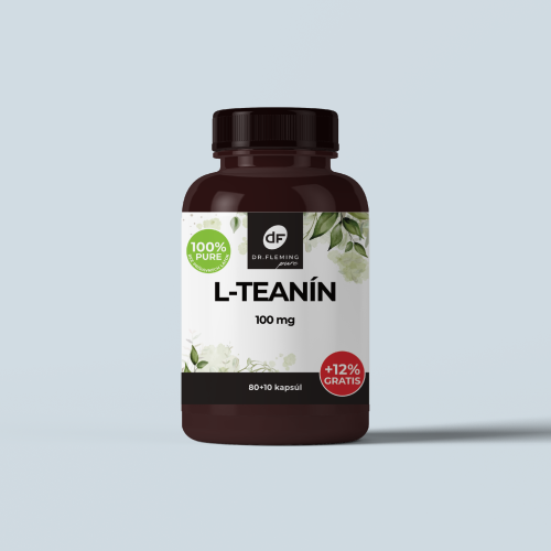 L-Teanín 100 mg - 90 kapsúl - Dr. Fleming