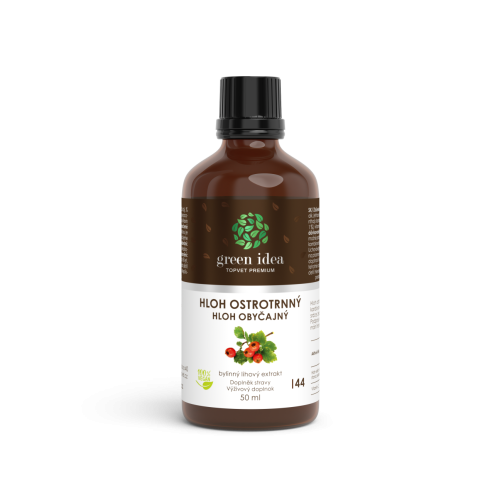 Hloh ostrotrnný – tinktúra – kvapky 50 ml – Green idea