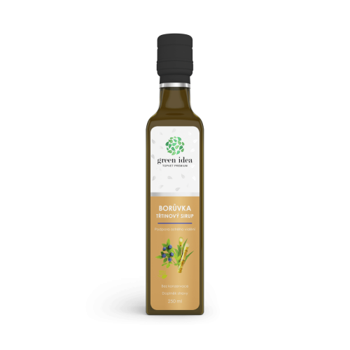 Čučoriedkový sirup trstinový 250 ml - Green idea