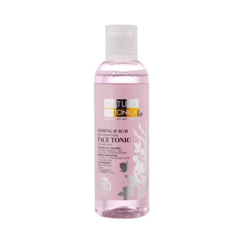 Pleťové tonikum so ženšenom a acai - 200 ml - Natura Estonica