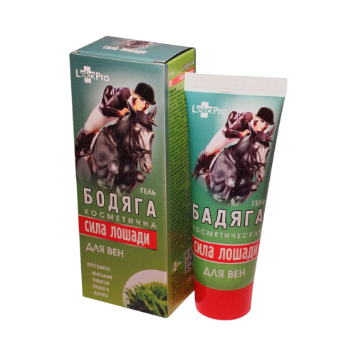 KONSKÁ SILA gél Badiaga na jazvy, hematómy, opuchy - 75 ml - LekoPro