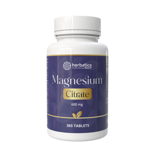 Magnézium Citrát 600 mg - 365 tabliet