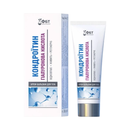 Telový krém-balzam s chondroitínom a kyselinou hyalurónovou – 75 ml – FBT