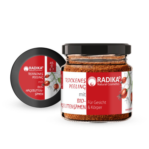 Suchý peeling s BIO šípkovými semienkami - 45 g - Bioherba Suchý peeling s BIO šípkovými semienkami - 45 g - Bioherba