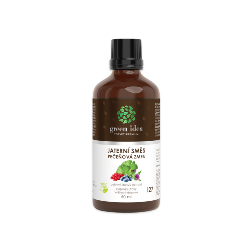 Pečeňová zmes (HEPAMIX) tinktúra – kvapky 50 ml – Green idea