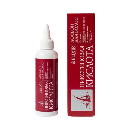Vlasová voda s kyselinou nikotínovou - 100ml - Elixir