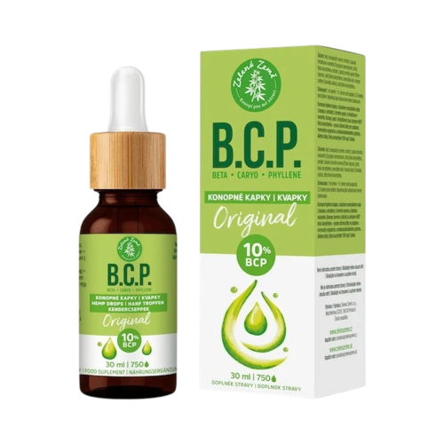 Konopné kvapky s BCP Original - 30 ml - Zelená Země