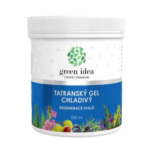 Tatranský bylinný gél - chladivý 250 ml - Green idea