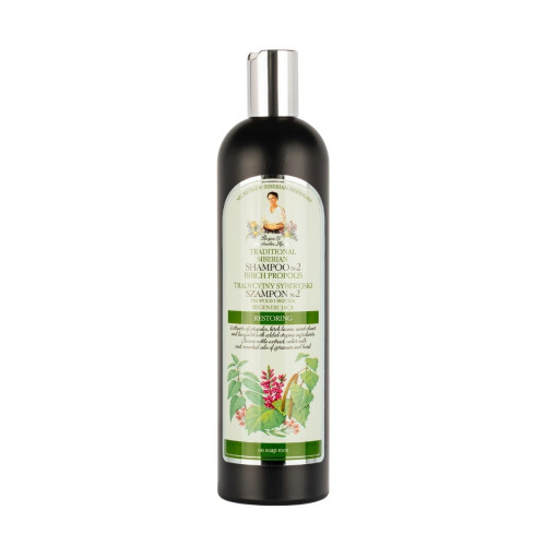 Šampón na vlasy №2 – brezový propolis - 550 ml - Babička Agafia