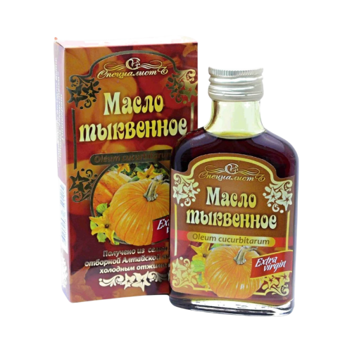 100% tekvicový olej, za studena lisovaný, panenský - Specialist - 100 ml