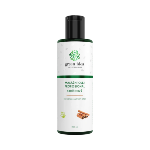 Škoricový masážny olej 200 ml - Green idea