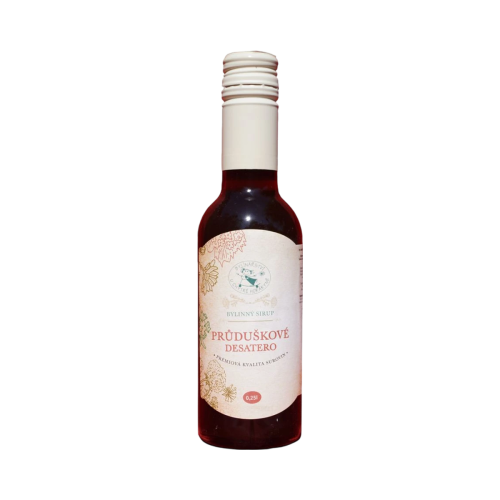Sirup "Prieduškové desatoro" - Bylinkářství u Chytré Horákyně - 250 ml