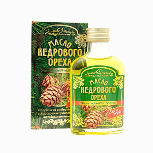 100% cédrový olej Altajský, za studena lisovaný, panenský - Specialist - 100 ml