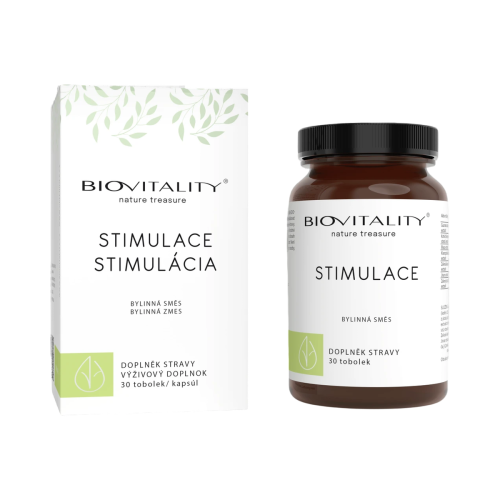 Stimulácia – bylinný komplex – kapsuly 30 ks – Green idea