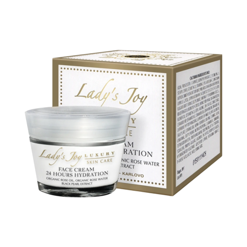 LADY’S JOY LUXURY pleťový krém 24-hodinová hydratácia 50 ml - Bulgarian Rose Karlovo LADY’S JOY LUXURY pleťový krém 24-hodinová hydratácia 50 ml - Bulgarian Rose Karlovo