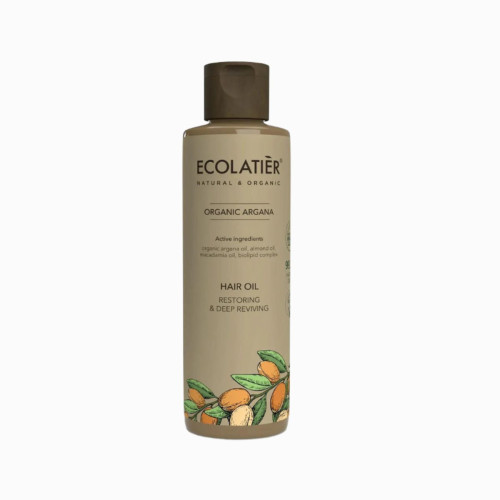 Vlasový olej regeneračný a hĺbkovo vyživujúci Organic Argana- 200ml - Ecolatier
