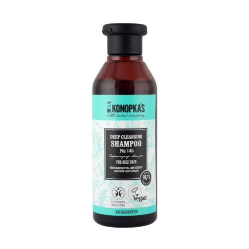 Hĺbkovo čistiaci šampón №145 pre mastné vlasy - 280 ml - Dr. Konopka's