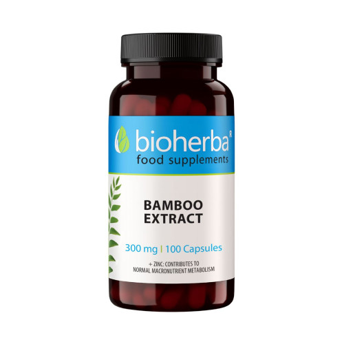 Bambusový extrakt 300 mg – 100 kapsúl – Bioherba