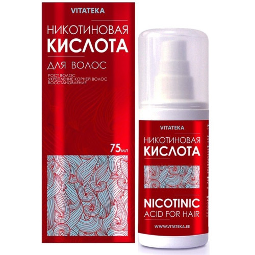 Kyselina nikotínová na vlasy – 75 ml – Vitateka