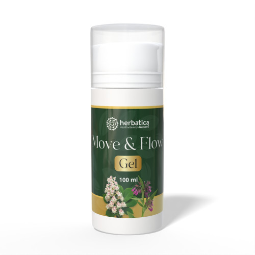 Move & Flow Gel – kostihojovo‑pagaštanový gél – 100 ml