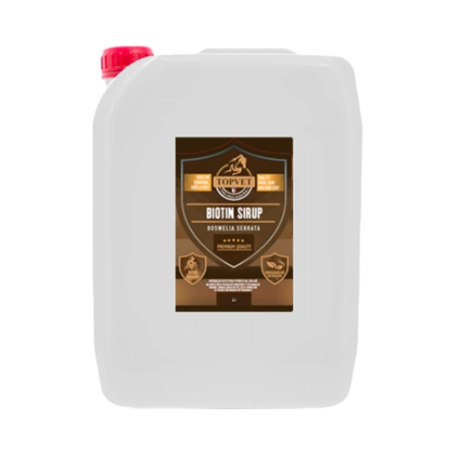 Sirup Biotin s bosweliou pre kone 5000 ml - Green idea
