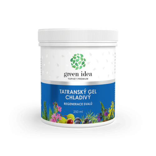 Tatranský bylinný gél - chladivý 250 ml - Green idea