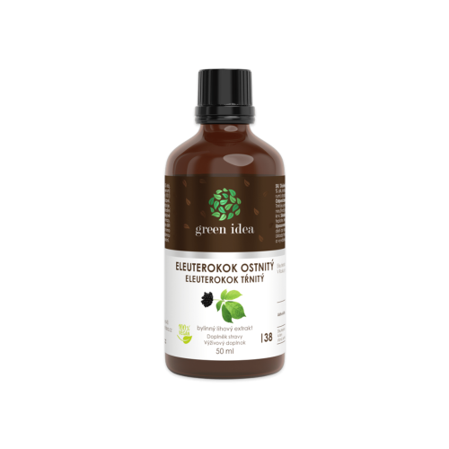 Eleuterokok tinktúra – kvapky 50 ml – Green idea