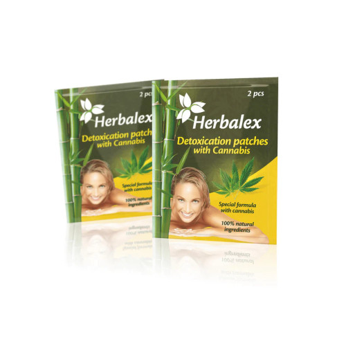 Detoxikačné náplasti s konope - 2 ks - Herbalex