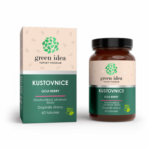 Kustovnica čínska – bylinný extrakt – kapsuly 60 ks – Green idea