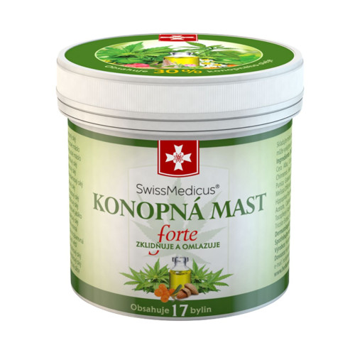 Konopná masť Forte - 125 ml - SwissMedicus