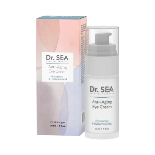 Anti-aging očný krém s komplexom GLYCOTENSYL a kyselinou hyalurónovou, 30 ml - Dr. Sea