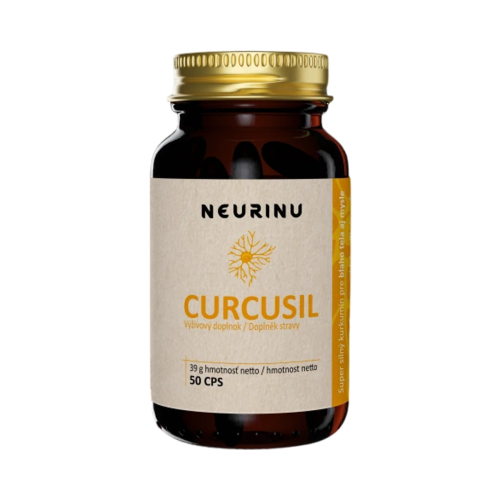 NEURINU Curcusil pre myseľ v harmónii, telo bez zápalov - 50 kapsúl