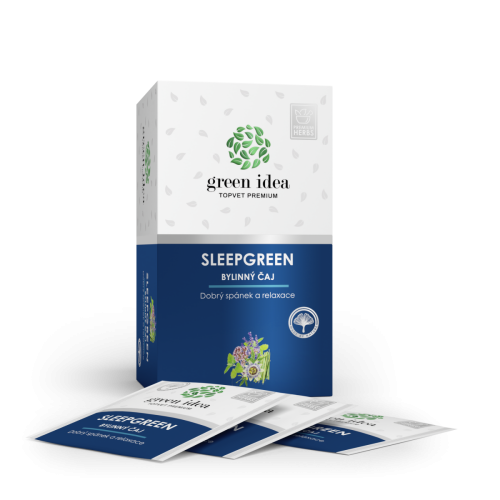 Herbex Sleepgreen - bylinný čaj 20 vrecúšok - Green idea