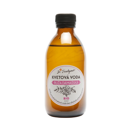 Kvetová voda z ruže damašskej BIO - 250 ml - Dr. Feelgood