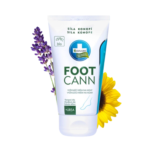 FOOTCANN BIO krém na nohy s ureou - 75 ml - Annabis