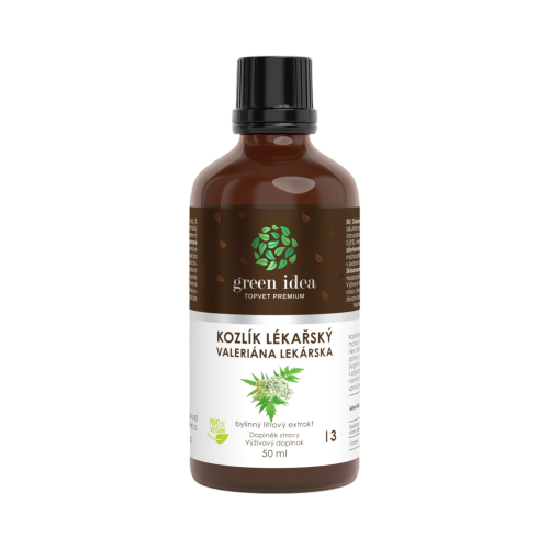 Kvapky z valeriány lekárskej 50 ml - Green idea
