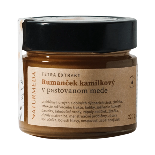 Terapeutický med s rumančekom kamilkovým - 220g - Naturmeda