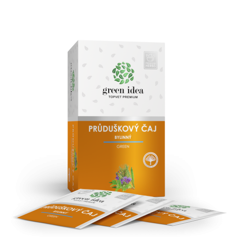 Herbex Prieduškový bylinný čaj – 20 vrecúšok – Green idea