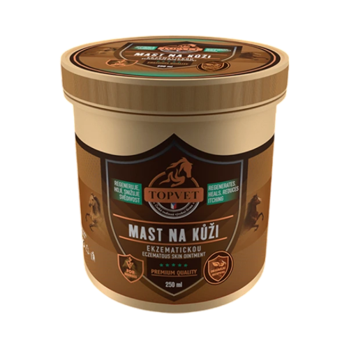 Masť na ekzémovú pokožku pre kone 250 ml – Green idea