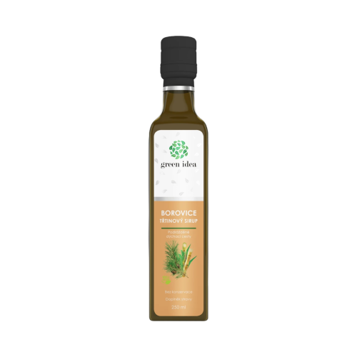 Borovicový sirup - trstinový 250 ml - Green idea